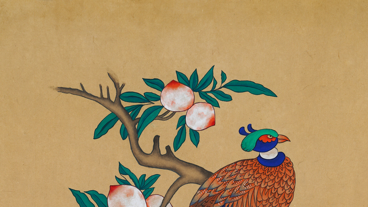 [담화총사 칼럼] 고요한 풍경, 길상吉祥의 노래 홍태현 작가의 화조도